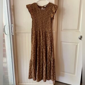 MINE brown MIDI dress size: M